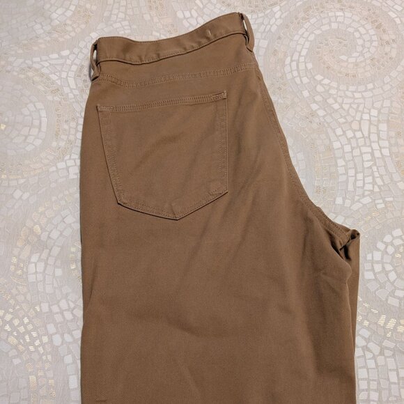 BR Banana Republic men's Traveler Chinos, 36/32, rust brown - Picture 2 of 4